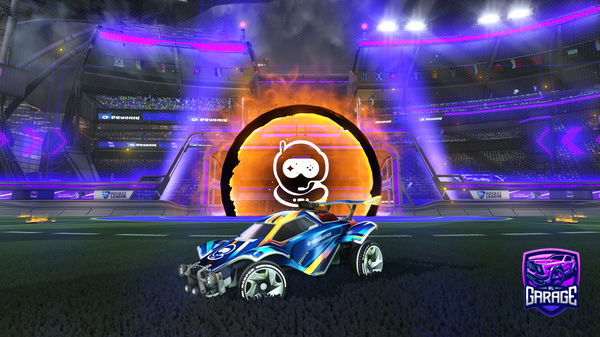 A Rocket League car design from KATMAHAO5