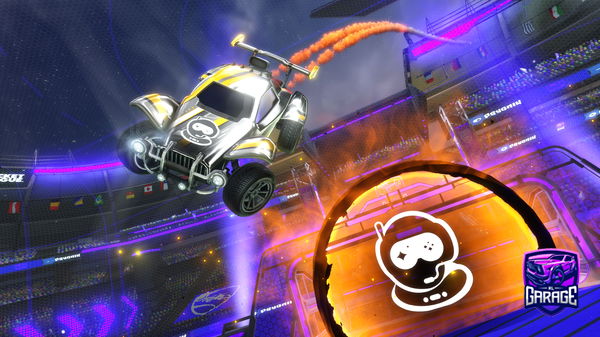 A Rocket League car design from Penguin_TTT