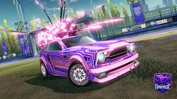 A Rocket League car design from Joaoanjos