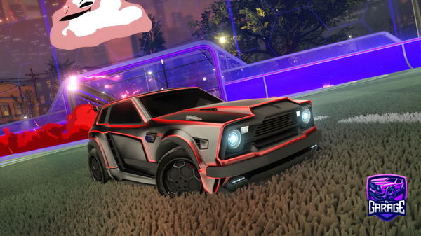 A Rocket League car design from ArturSuv