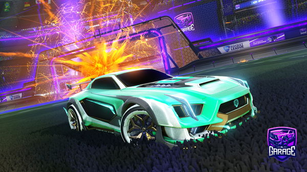 A Rocket League car design from EXALTERGG