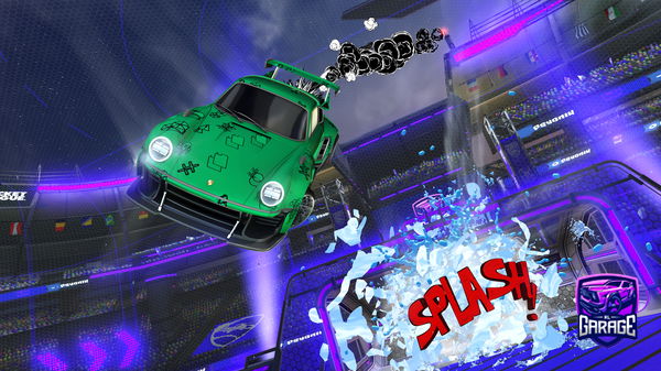 A Rocket League car design from Dr_Flamkin