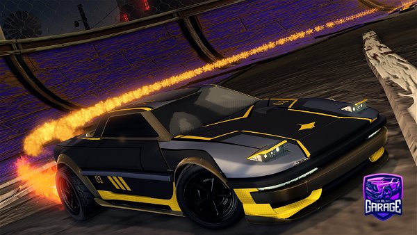 A Rocket League car design from Mustang_1500