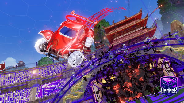 A Rocket League car design from LastGemini