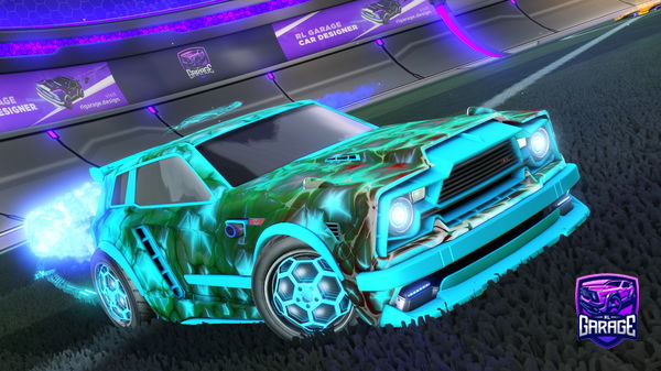 A Rocket League car design from Fotevailar1