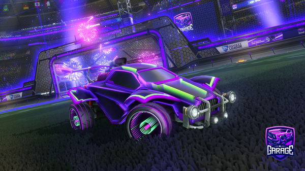 A Rocket League car design from R4PTOR34