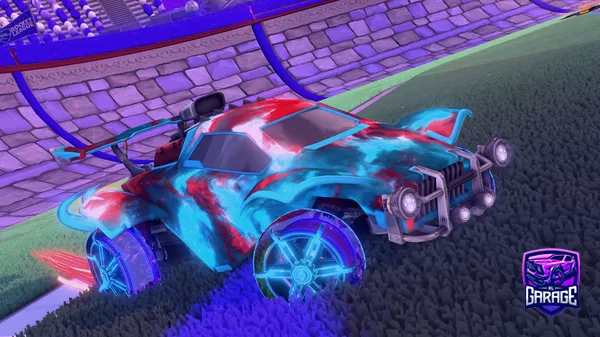 A Rocket League car design from Pulce_