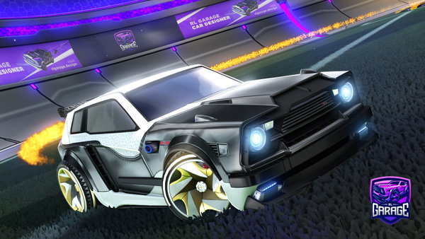 A Rocket League car design from final_guy