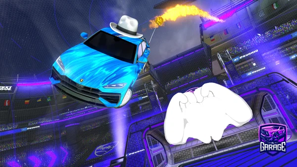 A Rocket League car design from BrightyBoy2010