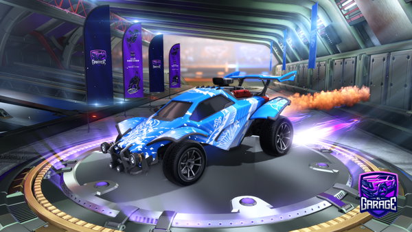A Rocket League car design from Magiskmasken