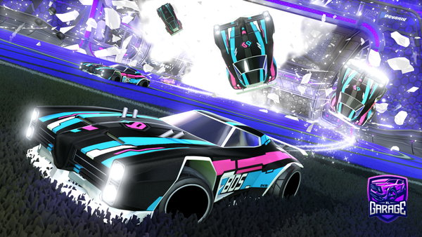 A Rocket League car design from Jemz2