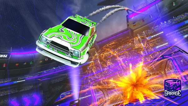 A Rocket League car design from ratboy_