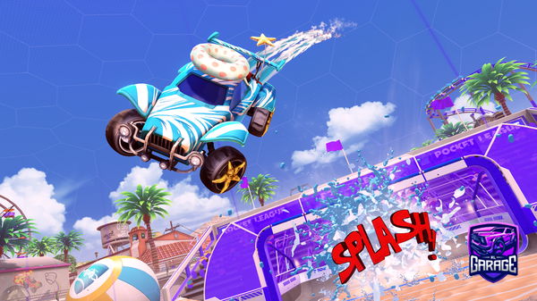 A Rocket League car design from KapzWhatever