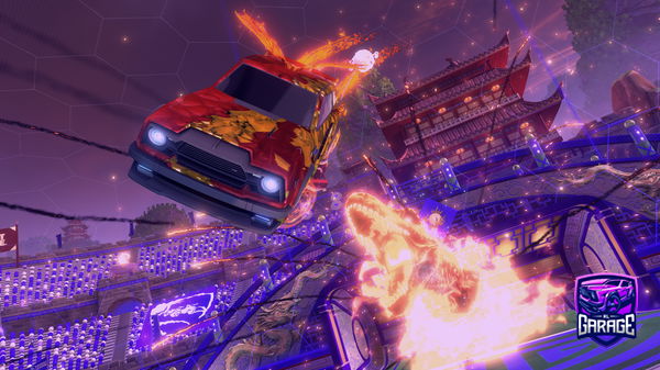 A Rocket League car design from HAROONPLAYS