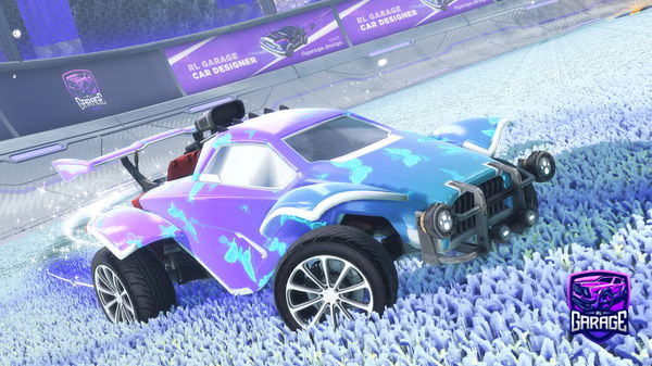 A Rocket League car design from Lunqd