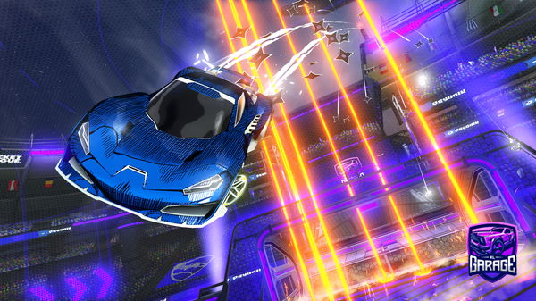 A Rocket League car design from Shooteo2313