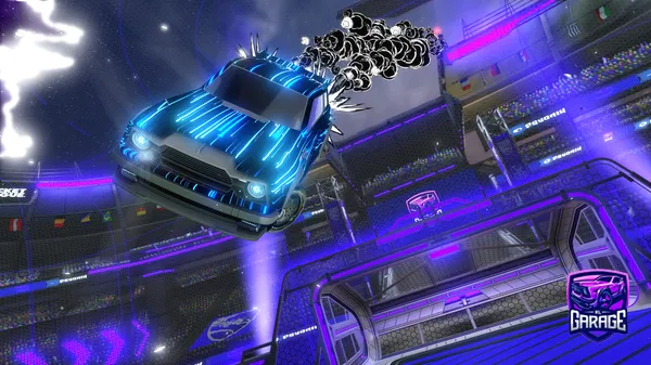 A Rocket League car design from Clapped-by-Twez