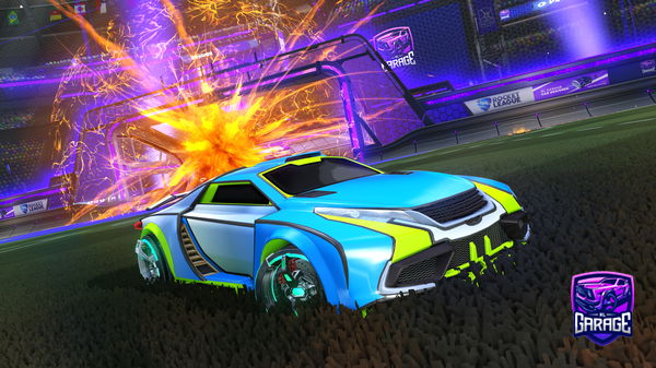 A Rocket League car design from Shooteo2313