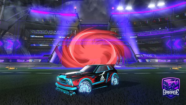 A Rocket League car design from Android6543