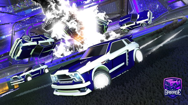 A Rocket League car design from mootjuuuhhh