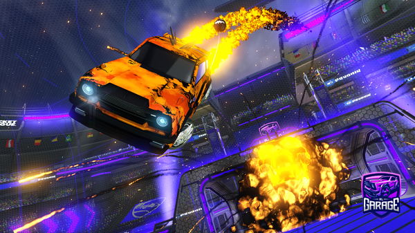 A Rocket League car design from SupremeILL