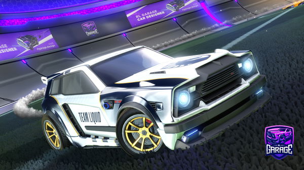 A Rocket League car design from magl01