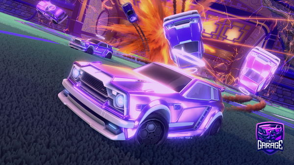 A Rocket League car design from GANGMEMBERPIKA