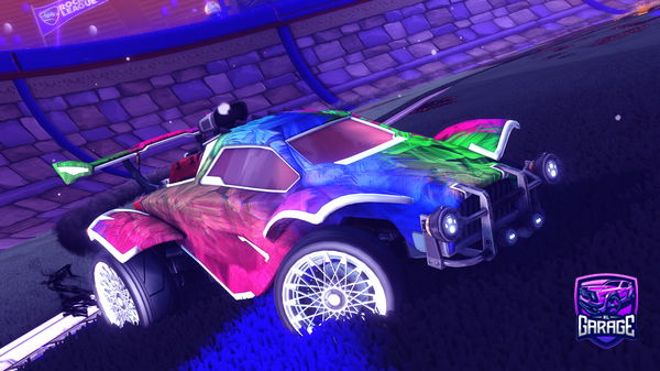 A Rocket League car design from Nothingtpwhitezombas