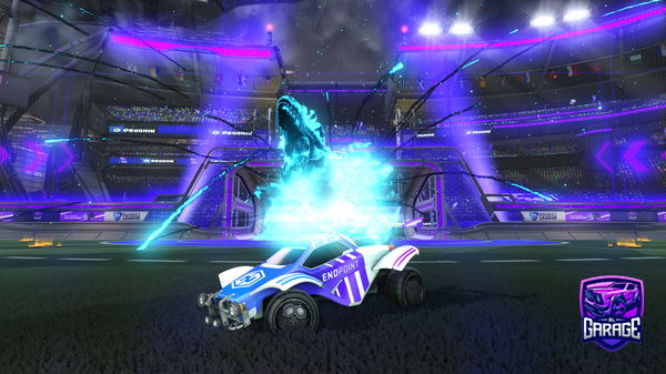 A Rocket League car design from Cyberspacerl