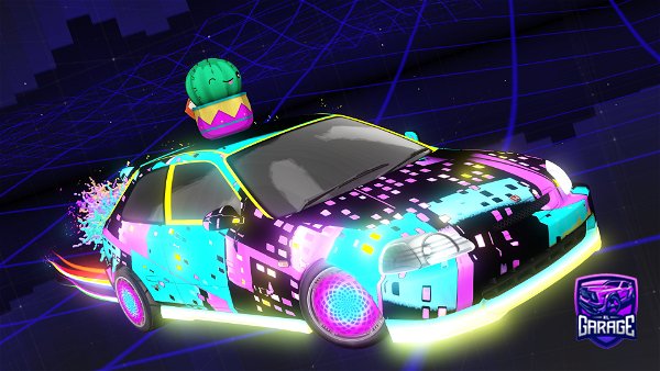 A Rocket League car design from Chihua
