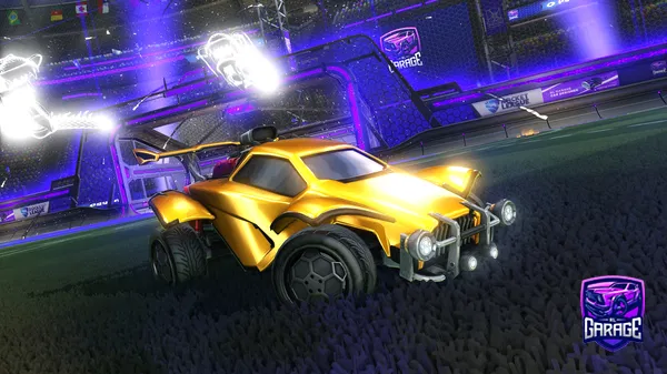A Rocket League car design from SKYBLUEARMY