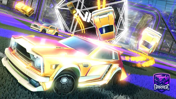 A Rocket League car design from karamfast