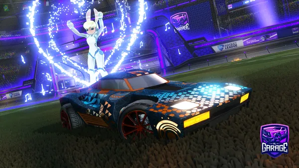 A Rocket League car design from AmadaShirone