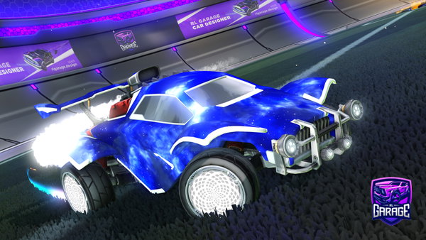 A Rocket League car design from cheetz