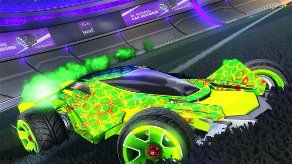 A Rocket League car design from TheFrostyKid