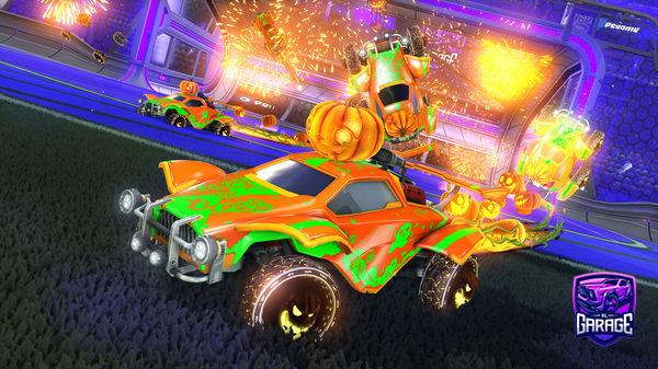 A Rocket League car design from UMIDEK