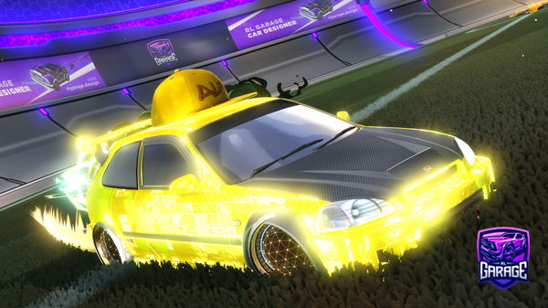 A Rocket League car design from Charlieplayz_RL