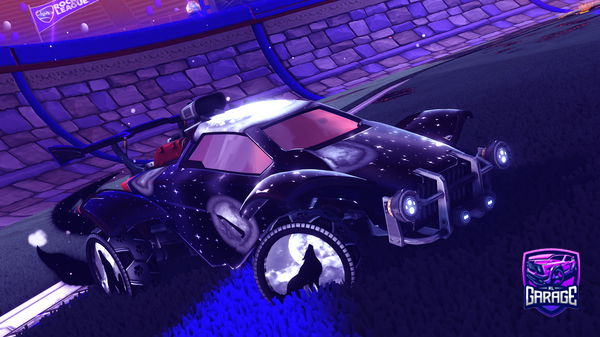 A Rocket League car design from Interstellar_Dragon