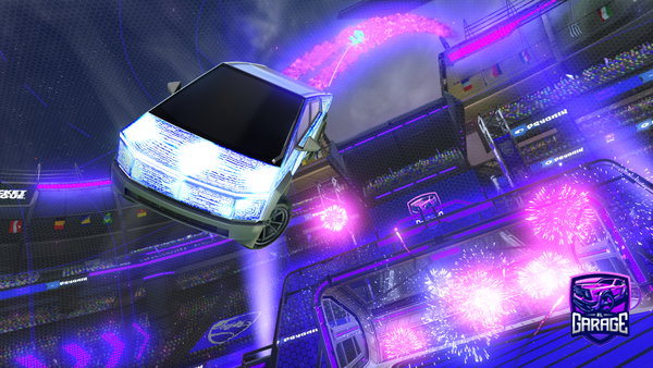 A Rocket League car design from teslal