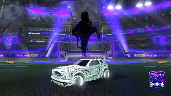 A Rocket League car design from D3M0N1C646