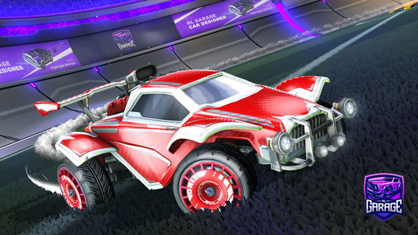 A Rocket League car design from Blueberries