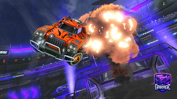 A Rocket League car design from Babyscklid