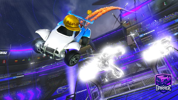 A Rocket League car design from TRCLRB