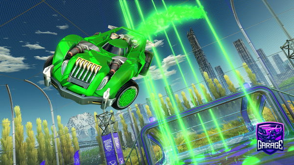 A Rocket League car design from Pacmanbear