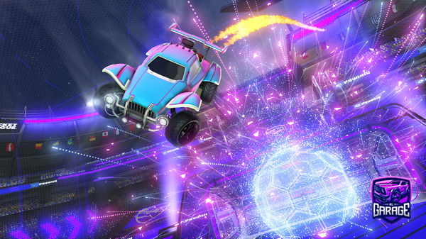 A Rocket League car design from Ezosku