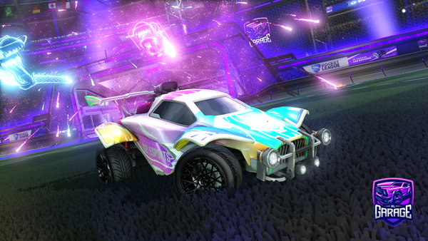 A Rocket League car design from poloni_105