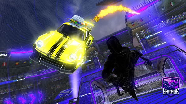 A Rocket League car design from ElPablo312