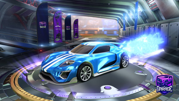 A Rocket League car design from popcorn22468