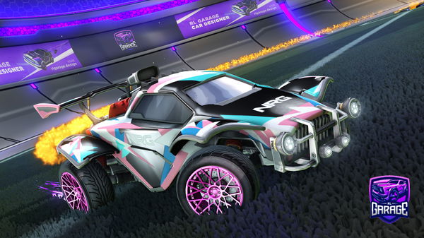 A Rocket League car design from Electroxical