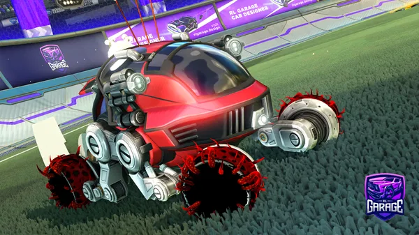 A Rocket League car design from dangerduck